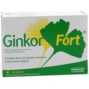 Bouchara Ginkor Fort 60 Gélules