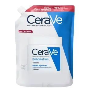 CeraVe Baume Hydratant Eco-Recharge - Visage Et Corps Pour Les Peaux Sèches à Très Sèches, 454g