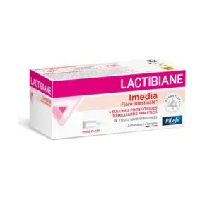 Pileje Lactibiane Imédia 4 sticks orodispersibles - Pharmacie Agnès Praden à Alès