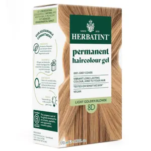Herbatint Soin Colorant Permanent 8D Blond Clair Doré 170 ml - Pharmacie Agnès Praden à Alès
