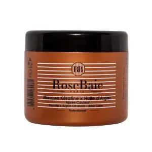 Rosebaie Huile d'Argan Masque kératine Cheveux Colorés 500ml
