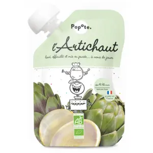 Popote Gourde Artichaut Bio 120g