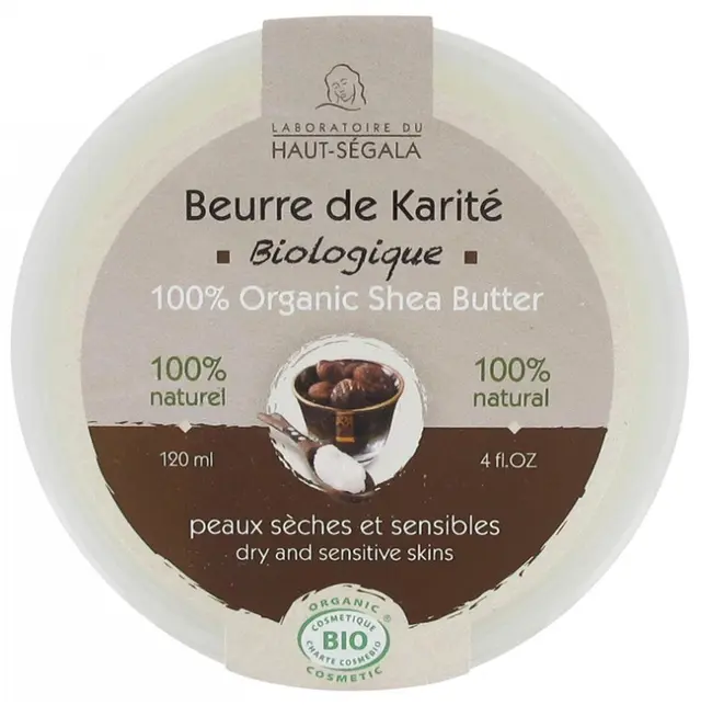 Haut-Ségala Beurre de Karité Bio 120 ml
