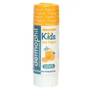Dermophil Kids Protection Lèvres Tropical 4 g - Pharmacie Agnès Praden à Alès