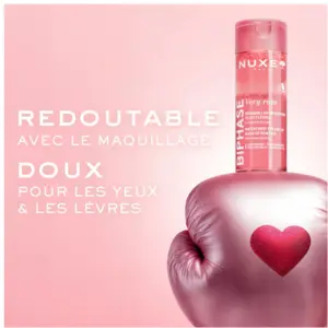 Nuxe Very Rose Démaquillant Waterproof Yeux et Lèvres - Biphase 100ml