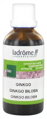 Ladrôme Extrait de Plante Fraîche Bio Ginkgo 50 ml