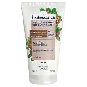 Natessance Après-shampooing Baume Karité et kératine végétale 150ml