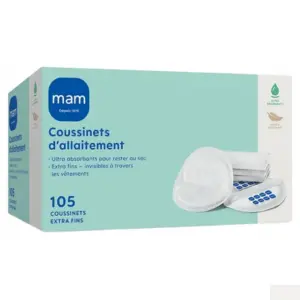 Mam Coussinets d'Allaitement 105 Coussinets