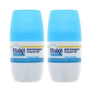 Etiaxil Anti-transpirant Roll-On Protection 48h Peaux Sensibles 2x50ml