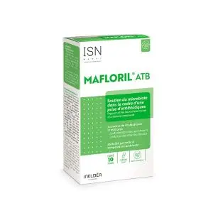 Ineldea Santé Naturelle Mafloril® ATB Soutien du Microbiote 10 Gélules