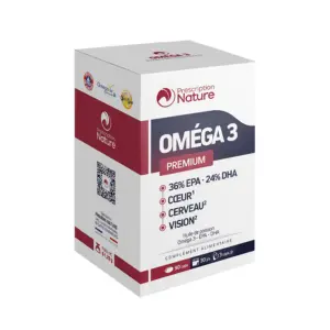 Prescription Nature Oméga 3 90 gélules