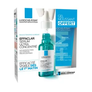La Roche-Posay Effaclar - Sérum Ultra Concentré 30ml + Gel Nettoyant 50ml Offert