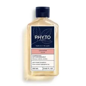 Phyto Couleur Shampooing Anti-Dégorgement Cheveux Colorés, Méchés 250ml