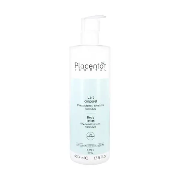 Placentor végétal lait corporel soin hydratant 400ml
