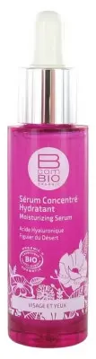 BcomBIO Sérum Concentré Hydratant Visage et Yeux 30 ml