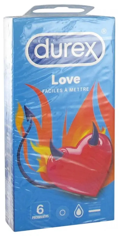 Durex Love 6 Préservatifs