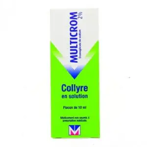 Multicrom 2% Collyre 10ml