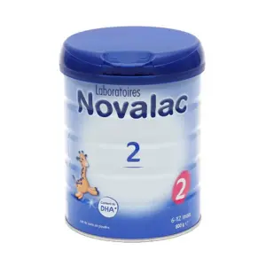 Novalac 2 Lait 6 -12 mois 800 g
