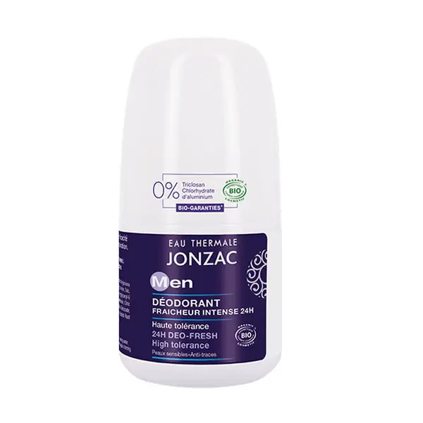 Eau de Jonzac Men Déodorant Fraîcheur Intense 24H Bio 50 ml