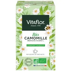 Vitaflor Infusion de Camomille Bio 20 Sachets