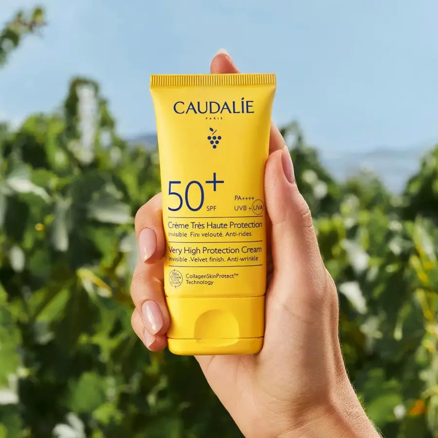 Caudalie Crème Très Haute Protection SPF50+ 50 ml - Pharmacie Agnès Praden à Alès