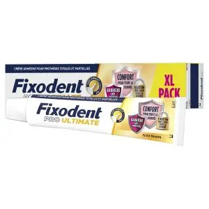 Procter et Gamble Fixodent Pro Ultimate Crème Adhésive Goût Neutre 57 g