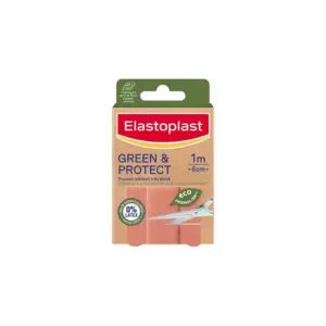 Elastoplast Pansement Green & Protect 1 m x 6 cm - Pharmacie Agnès Praden à Alès