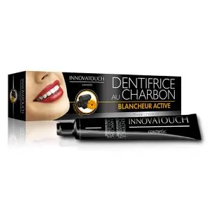 Ageti Innovatouch Dentifrice Au Charbon Blancheur Active 75ml