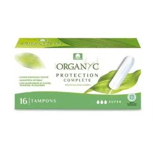 Organyc Tampons Compact Sans Applicateur 16 Tampons Super