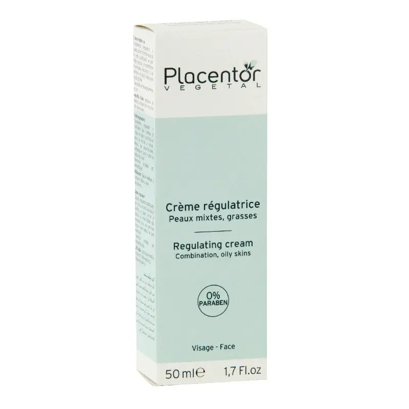 Placentor végétal crème régulatrice peaux mixtes 50ml - Pharmacie Agnès Praden à Alès