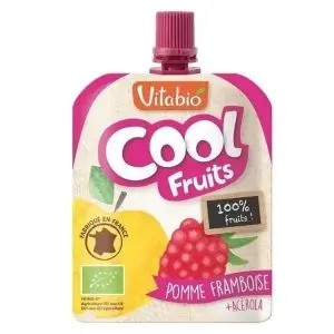 Vitabio Gourde Pomme Framboise Acérola 90gr