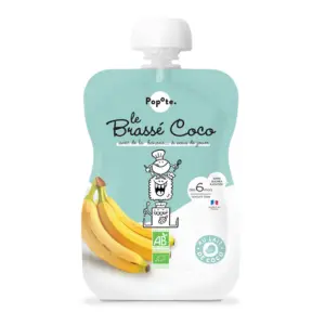 Popote Gourde Brassé Coco Banane 100g