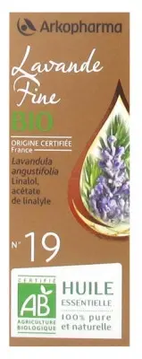 Arkopharma Huile Essentielle Lavande Fine Bio 10 ml - Pharmacie Agnès Praden à Alès