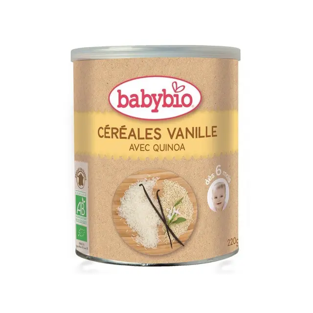 Babybio Céréales Vanille avec Quinoa 220g