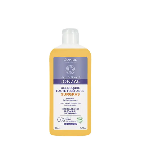 Eau thermale jonzac nutritive gel douche surgras 250ml