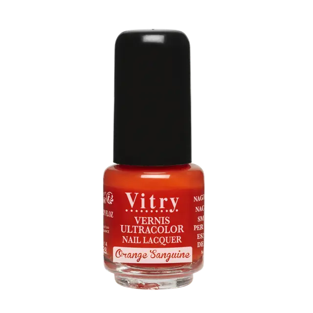 Vitry vernis à ongles n°28 orange sanguine 4ml