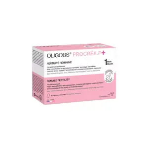 Oligobs Procréa F+ Fertilité Féminine 30 Sachets