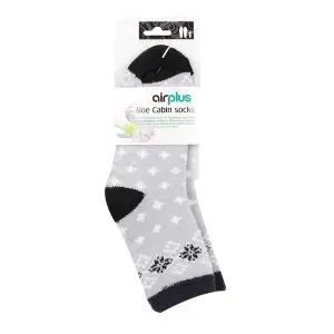 Air Plus Chaussettes Flocons Noirs