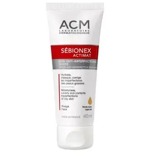 Acm Sébionex Actimat Soin Anti-imperfections Teinté 40ml