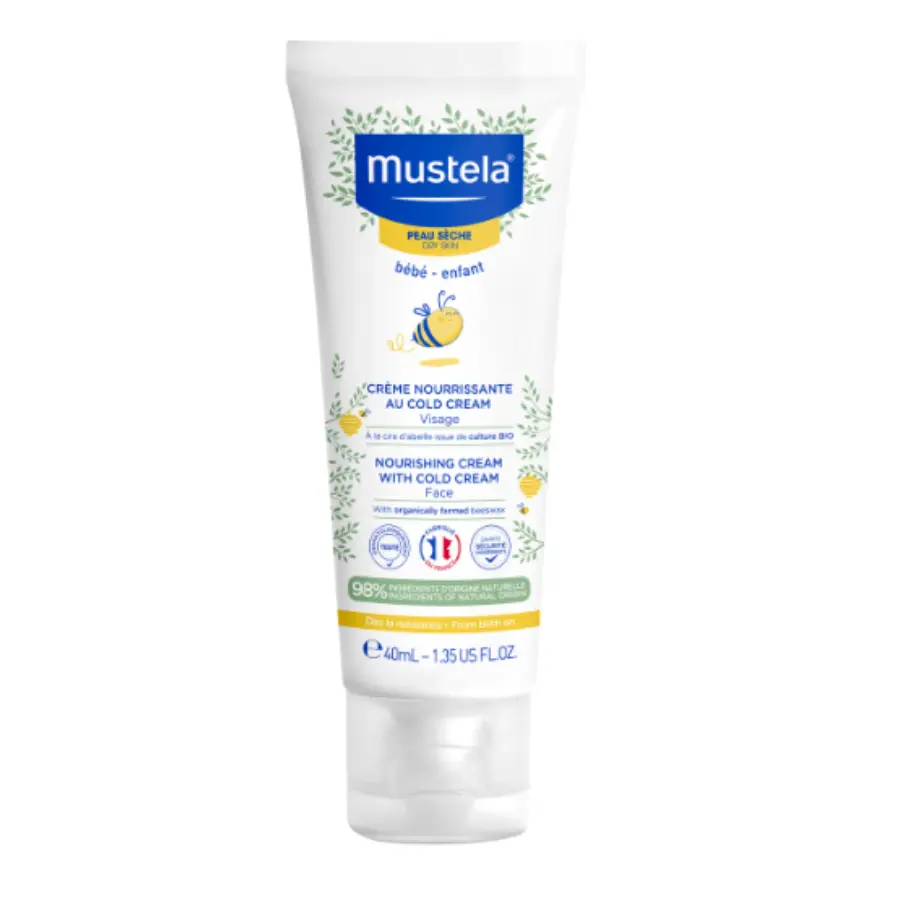 Mustela Cold Cream Visage 40 ml - Pharmacie Agnès Praden à Alès