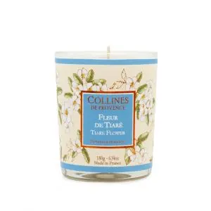Collines de Provence Bougie Parfumée Tiaré 180g