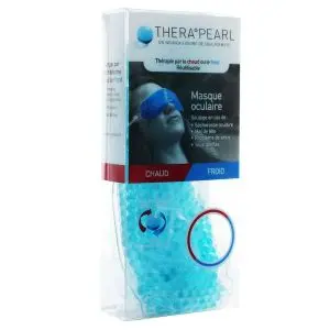 TheraPearl Thérapie par le Chaud ou le Froid 22.9x7 cm Masque Oculaire - Pharmacie Agnès Praden à Alès