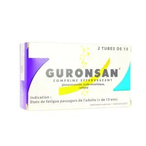 Guronsan 30 Comprimés Effervescents - Pharmacie Agnès Praden à Alès