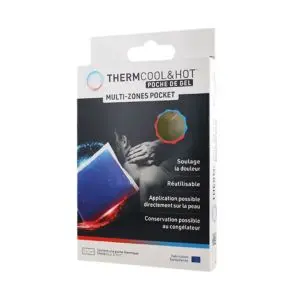 Bausch & Lomb Thermcool & Hot Poche de Gel Réutilisable Action Chaud ou Froid x1 Dimensions11x11cm