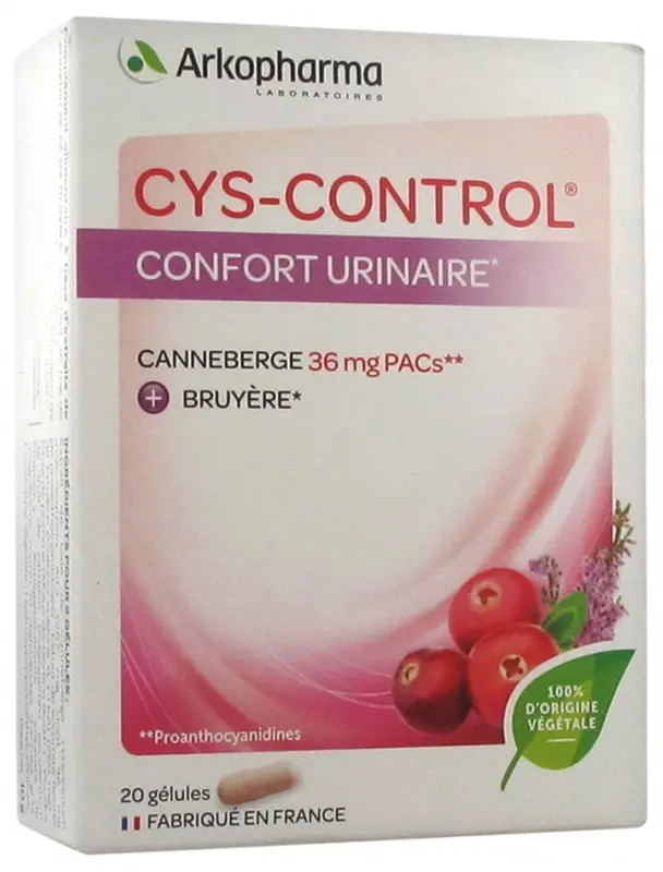 Cys-Control Confort Urinaire 20 Gélules