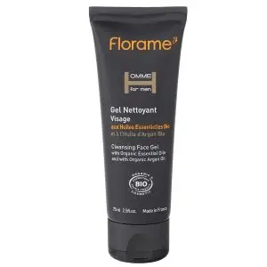 Florame Homme For Men Gel Nettoyant Visage Bio 75 ml