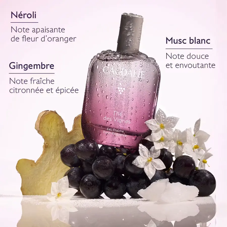 Caudalie Eau Fraîche Thé des Vignes 100 ml - Pharmacie Agnès Praden à Alès
