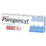 Parogencyl Dentifrice Prévention Gencives 2x75ml