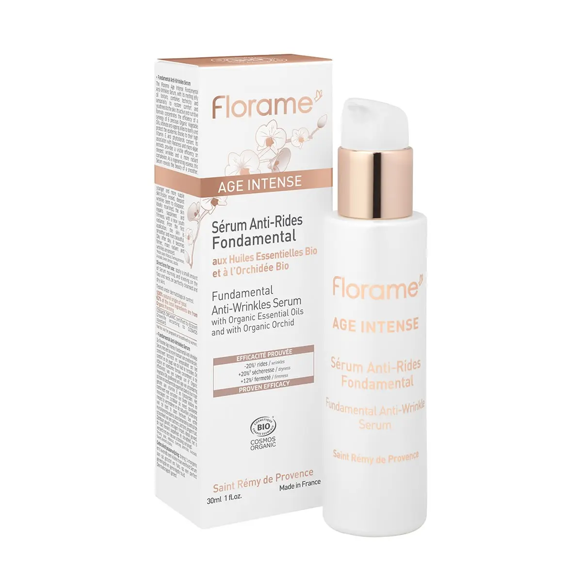 Florame anti-rides fondamental 30ml - Pharmacie Agnès Praden à Alès