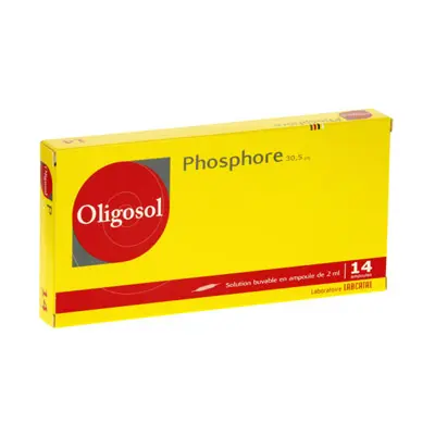 Laboratoire des Granions Oligosol Phosphore Solution Buvable En Ampoule 2 ml x14